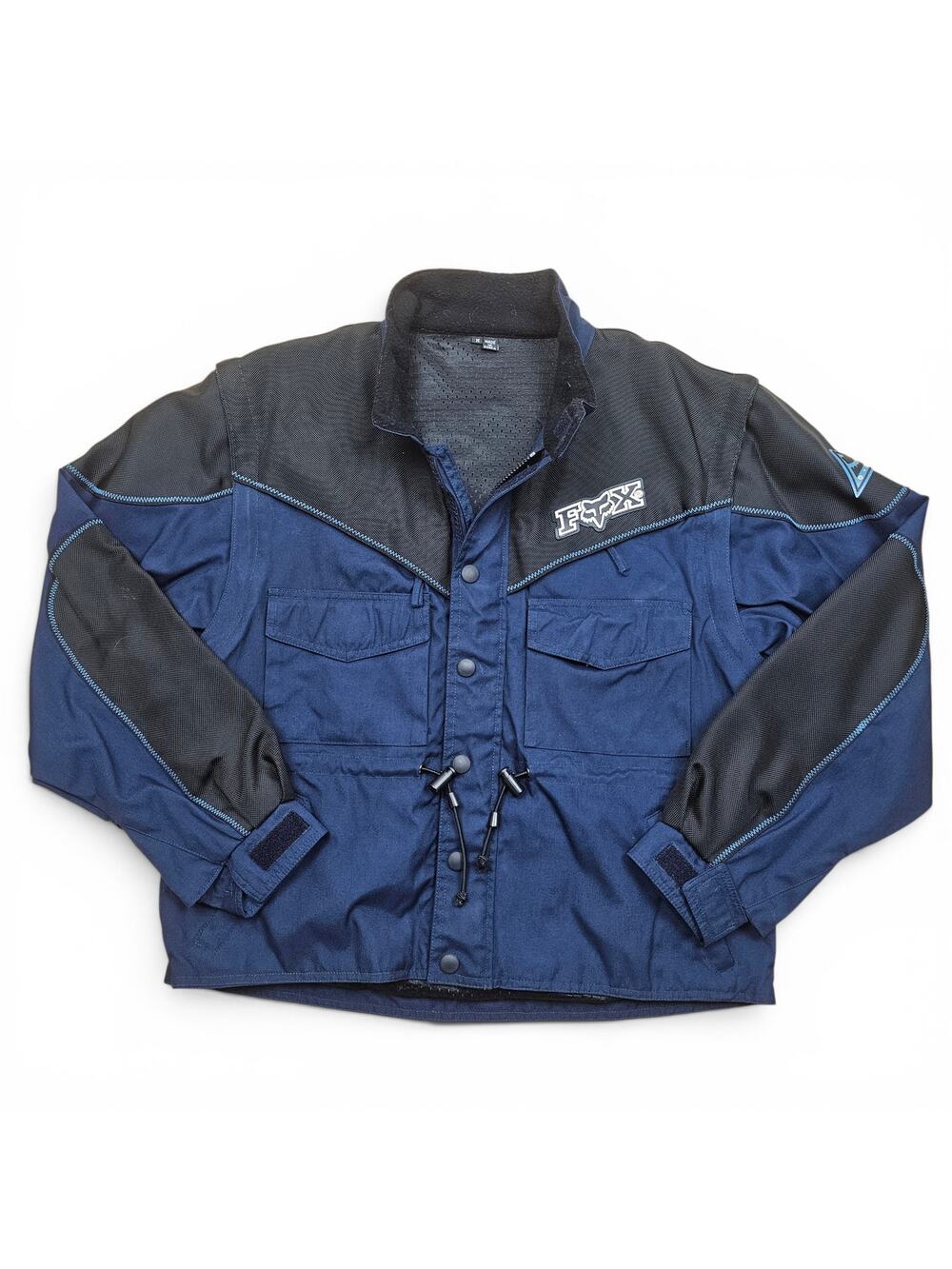 FOX Racing Off Road Apparel Motocross Jacket Men's M Y2K Zip Off Sleeves Korea